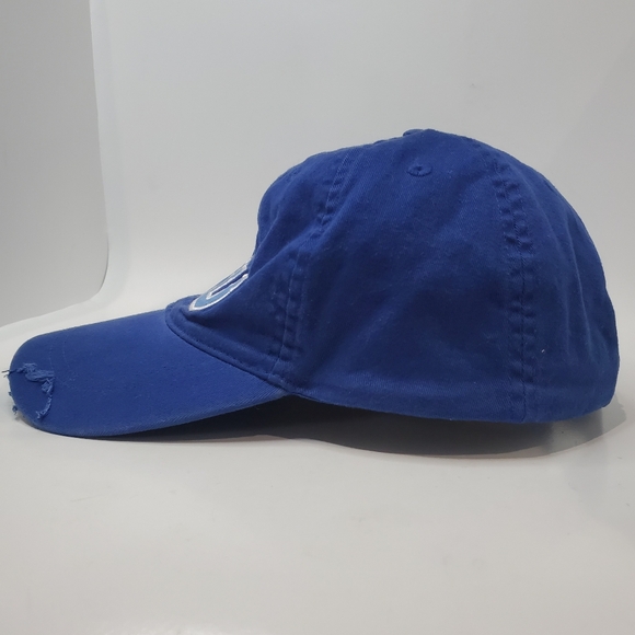 Disney Parks Adult Blue Monster’s University Distressed Strapback Hat Cap. - Picture 5 of 10